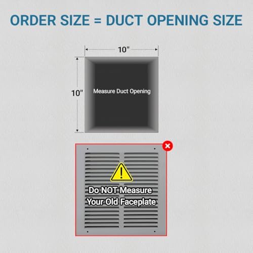 Return Air Grille HVAC Vent Cover - Image 3