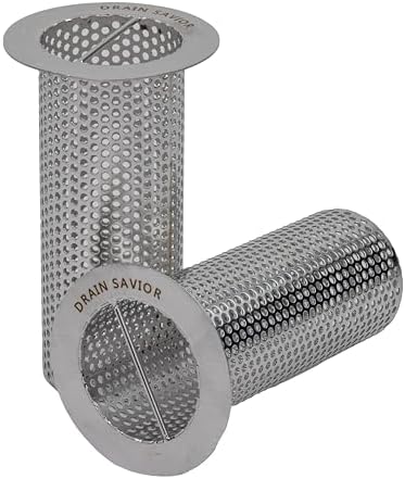 Drain Savior - 3" Commercial Floor Drain Strainer, Cylindrical Mesh 316 - Image 2