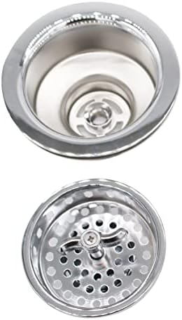 Westbrass CO2195-26 COMBO PACK 3-1/2" Wing Nut Twist Style Large Kitchen Sink - Image 5