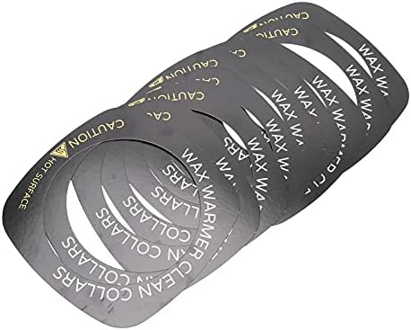 10pcs Professional Wax Warmer Collar, Wax Heater Protective Ring Accessory - Image 7