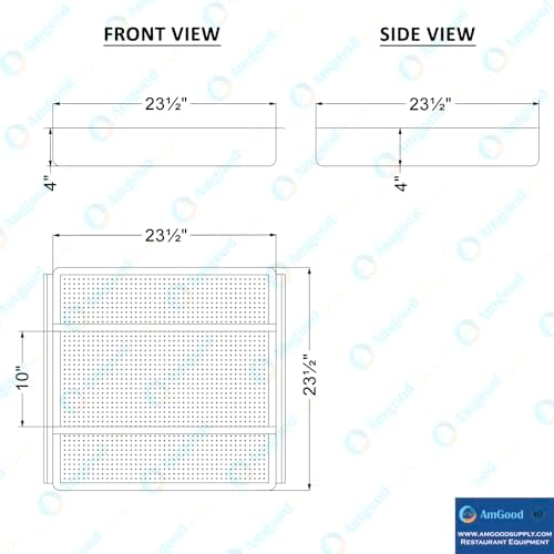 Pre-Rinse Basket with Stainless Steel Slides | Stainles Steel Scrap Basket - Image 3