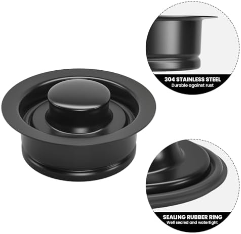 Kitchen Sink Garbage Disposal Flange and Stopper, Fit Universal 3-1/2 Inch - Image 3