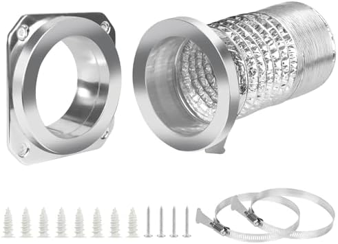 DVC-180 Magnetic Dryer Vent Coupling Connector Kit Easy to Clean Quick by Unknown