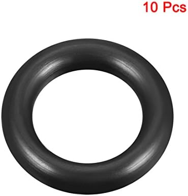 uxcell Nitrile Rubber O-Rings 28mm OD 18mm ID 5mm Width, Metric Sealing Gasket - Image 2
