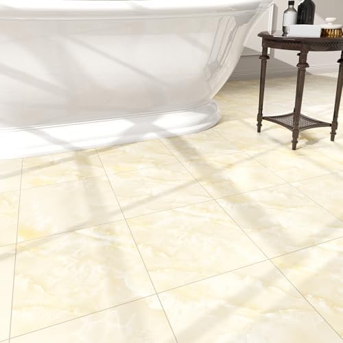 40-Pack Peel and Stick Floor Tiles Vinyl Floor 12 x 12 inch Self Adhesive by HomeUpgradeMadeSimple