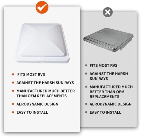 14"x14" RV Roof Vent Cover - Image 7