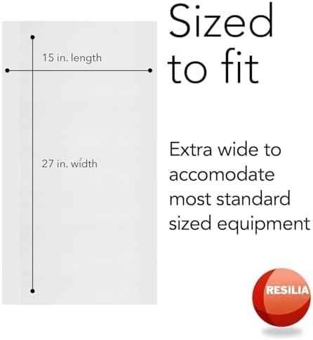 RESILIA Premium Clear Floor Protector Mat – Heavy-Duty Plastic Vinyl Covering - Image 4