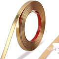 Trimold Brushed Gold Molding Trim Peel and Stick, Flexible Mirror Border Design by AllAboutTrimMoldings