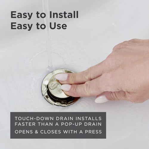 Gerber 1-1/4 in. Touch-Down Bathroom Sink Drain Without Overflow - Image 4