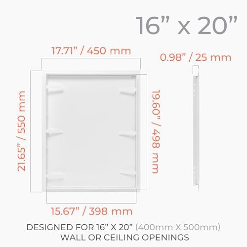 16 x 20 Inch Metal Access Panel - Image 2