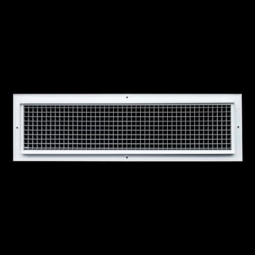 Fits 24x6 and 6x24 Duct Opening | Aluminum Eggcrate Return Air Grille | Low - Image 5