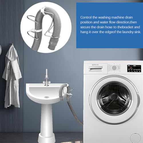 Washing Machine Drain Hose Holder Washer Drain Hoses Holders 304 Stainless - Image 6