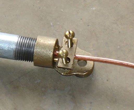 1" Bronze Threaded Conduit Grounding Hub - Image 4