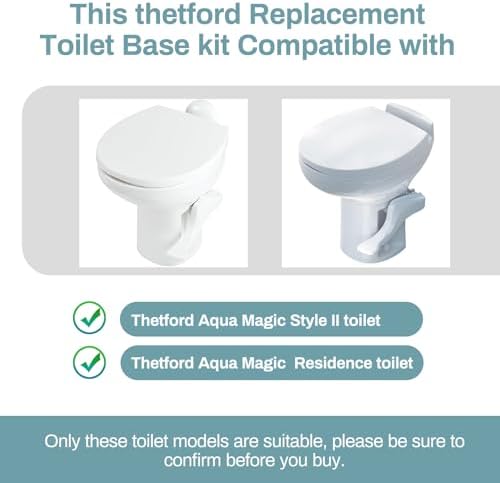 MONST 42138 RV Toilet Base Kit, RV Toilet Parts - Image 2