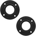 Industrial Pipe Floor Flange, Heavy Duty Malleable Iron Pipe Fittings, Wall by BathAce