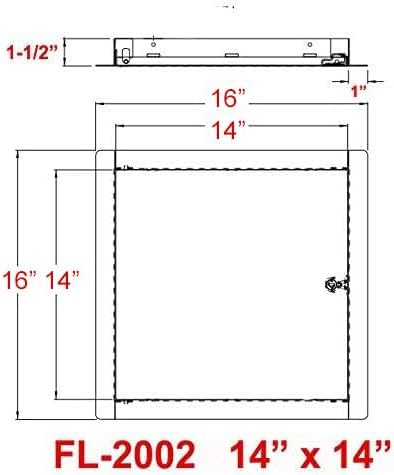 Premier Flush Access Panel, FL-2002 Series, Screwdriver Latch - Image 3