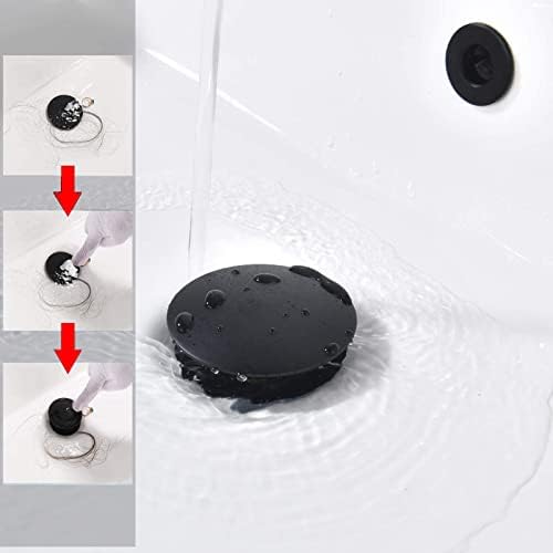 Rockgoya Bathroom Sink Drain, 5 Pack Drain Stopper Bathroom Sink Without - Image 6