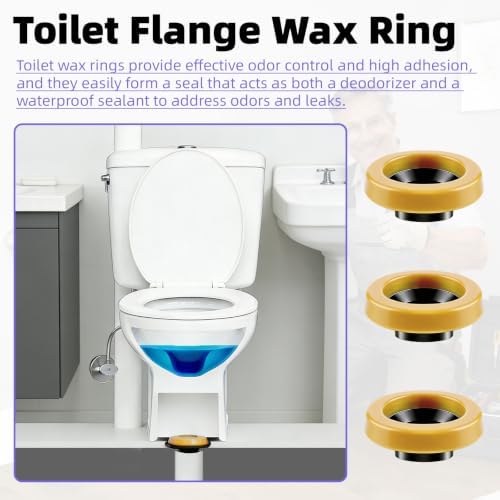 Soujkooy 3Pcs Toilet Wax Ring Kit - Image 3