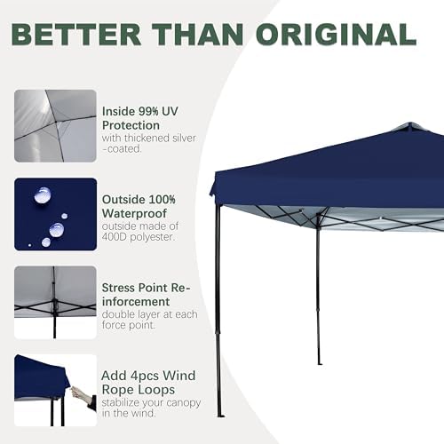 10x10 Canopy Replacement Top - Image 3
