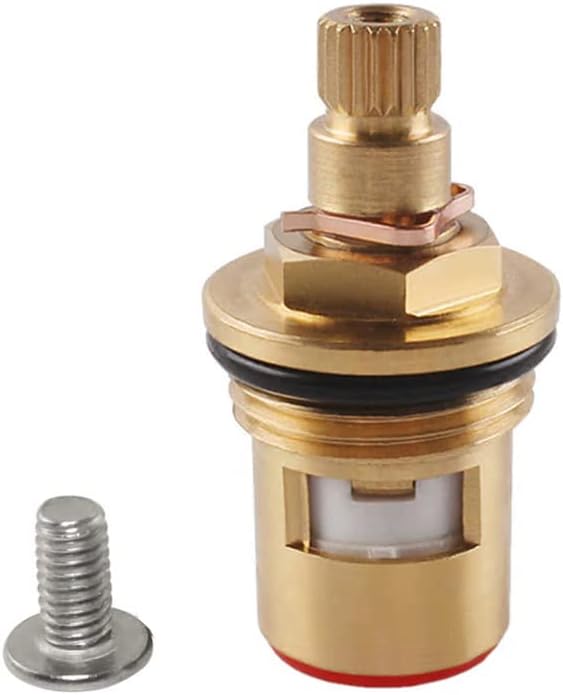 Brass Ceramic Cartridge, G1/2" Tap Ceramic Stem Cartridges Replacement by TOOLSTAR