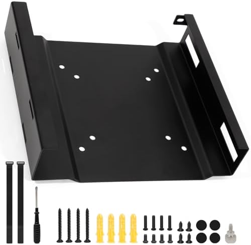 Mini PC Mount Compatible with Dell OptiPlex Micro, Mini PC VESA Mount, Under by Freejia