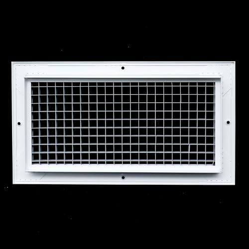 Fits 6x12 and 12x6 Duct Opening | Aluminum Eggcrate Return Air Grille | Low - Image 5