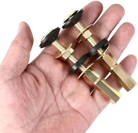 2-Pack Universal Toilet Tank to Bowl Bolts Kit, Toilet Tank Bolts - Image 2