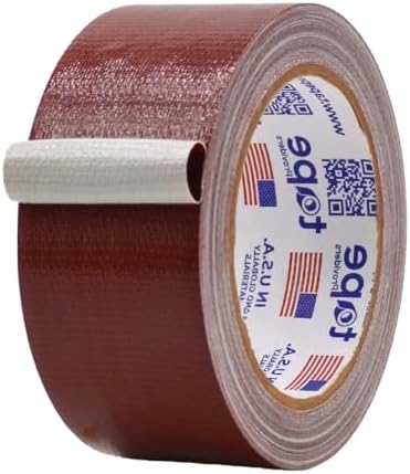 MAT Duct Tape Burgundy Industrial Grade, 2 inch x 60 ft. Waterproof, UV by MATTape