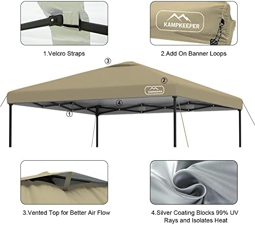 8x8 Replacement Top Pop Up Canopy Tent Cover Roof - Image 6