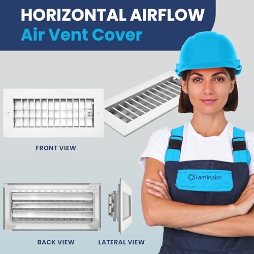 10" x 4" Duct Hole Adjustable Vent Cover - Image 2