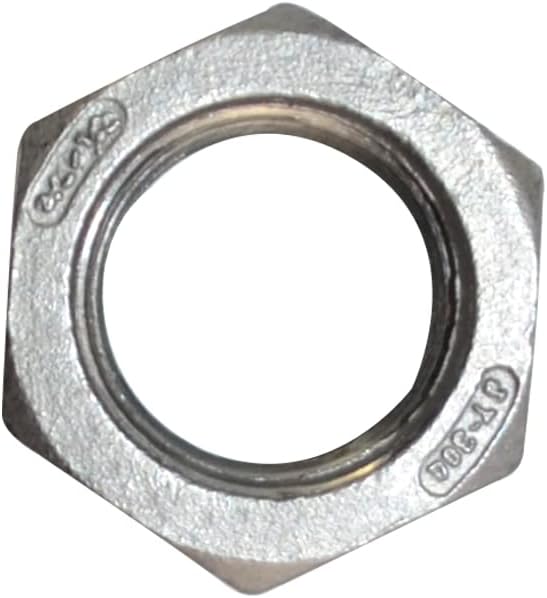 3/4" Male x 1/2" Female Female Thread Reducer Bushing Pipe Fitting, Stainless - Image 3
