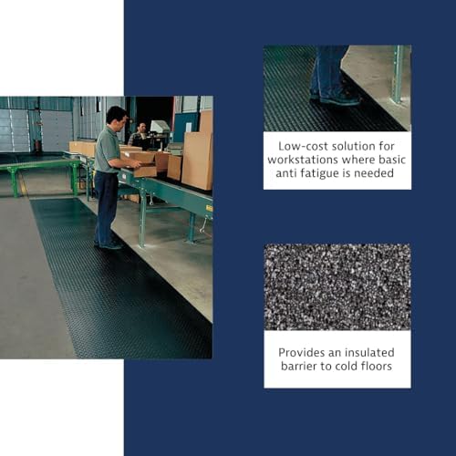 NoTrax 418 Diamond Tred™ 2' x 3' x 5/8" Anti Fatigue Mat - Image 4