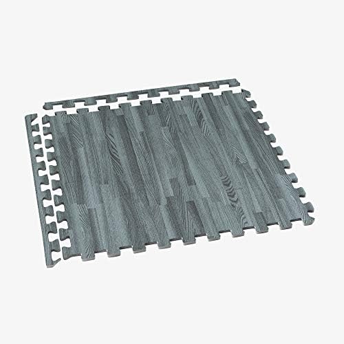 Forest Floor 3/8 Inch Thick Printed Foam Tiles, Premium Wood Grain Interlocking - Image 4