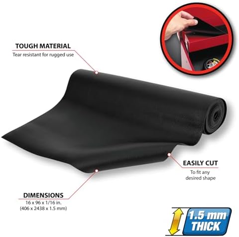 Performance Tool W88996 Tool Box Drawer Liner 16 x 96 in. - Image 2