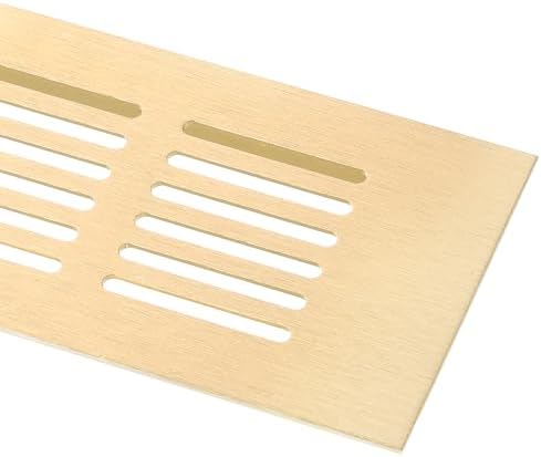 uxcell Air Vents Cover, Rectangle Louvered Ventilation Grille - Image 4