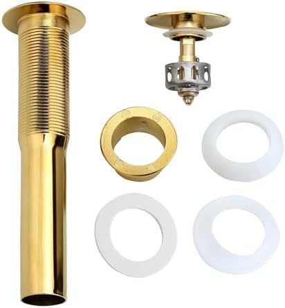 Rockgoya Bathroom Sink Drain, Pop Up Drain Assembly - Image 6