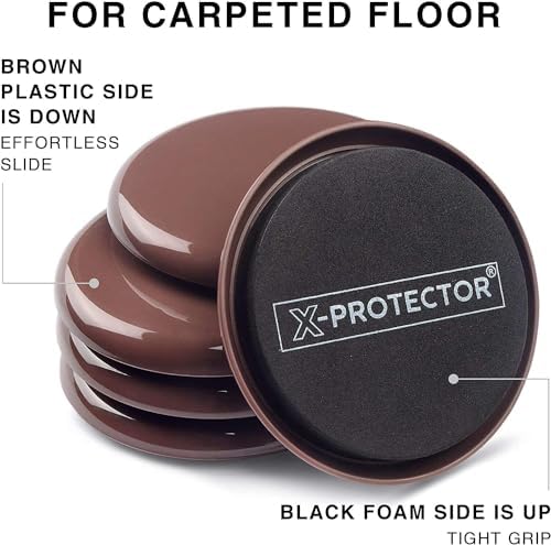 Furniture Sliders for Carpet X-PROTECTOR - Image 4