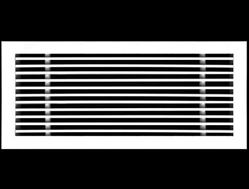 HVAC Premium 24"W X 4"H Linear Aluminum Clip-On Bar Return Air Grille by HVACPremium