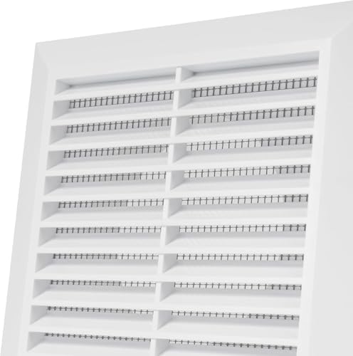 White 4" Inch Ventilation Grille - Image 4