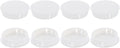 uxcell 8Pcs Plastic Hole Plugs, 45mm Flush Type Panel Plugs, Round Snap by uxcell