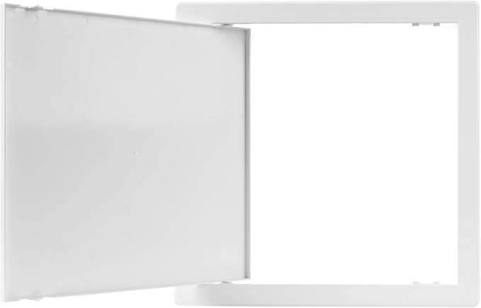 12x12 Inch White Access Panel for Drywall – ABS Plastic Square Wall, Ceiling - Image 9
