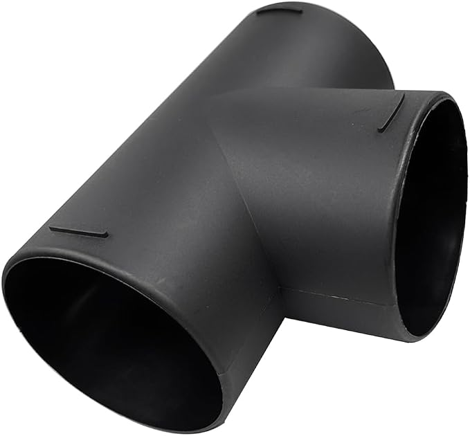 75mm Car Heater Warm 3 Way Air Ducting Pipe, Universal T Shape Outlet Connector by AIMCOCO