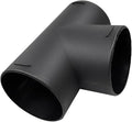 75mm Car Heater Warm 3 Way Air Ducting Pipe, Universal T Shape Outlet Connector by AIMCOCO