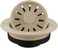Karran QDFBI Decorative Disposal Flange in Bisque, Fits 3.5 Inc Standard Sink by Karran
