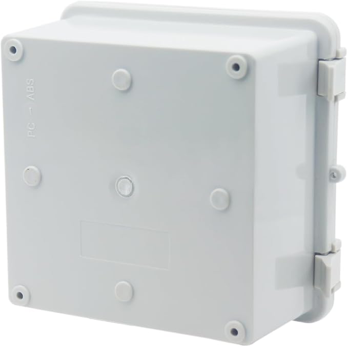 Junction Box, Hinged Cover IP67 Waterproof ABS Project Box - Image 5