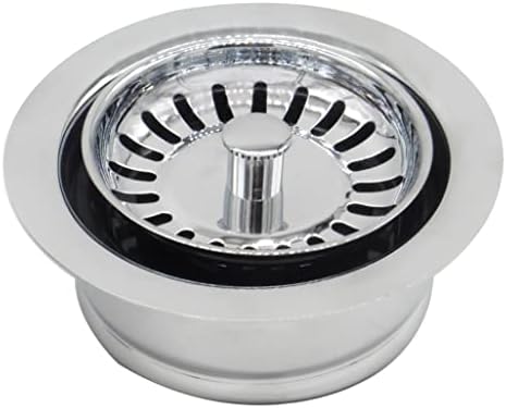 Westbrass CO2165S-26 COMBO PACK 3-1/2" Post Style Large Kitchen Sink Basket - Image 5