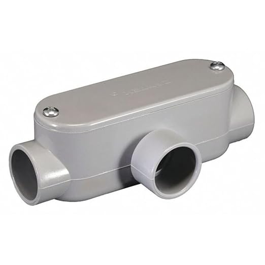 Cantex Conduit Outlet Body, Trd Sz 1 1/4in 5133566-1 Each by Cantex