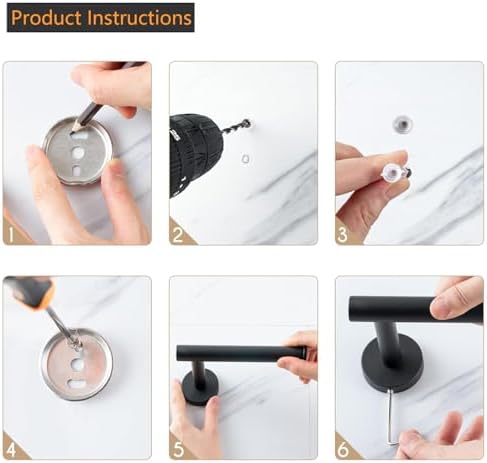 2 Piece Toilet Paper Holder Wall Mount - Image 7