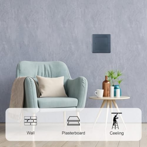Self Adhesive Access Panels, 1 Pack Wall Mounted Hole Cover Inspection Door - Image 3