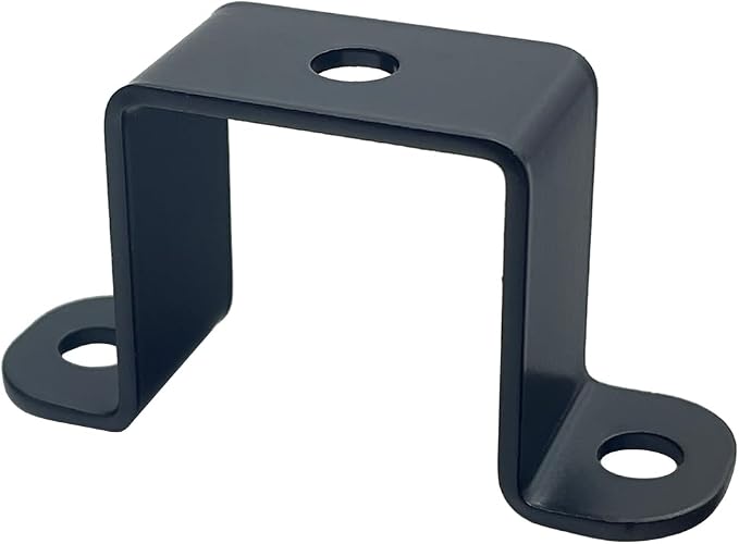 6 PCS 1.5x1.5" Square Pipe Tube Strap Clamps, 1.5 inch metal u shaped bracket - Image 7
